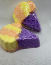 Load image into Gallery viewer, Streaming Bath Bomb Mango Lemon Sorbet 4.0oz