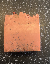 Load image into Gallery viewer, Hand Made Premium Soap Scent: Goat's Milk Poppy Seed Rose Powder Dragon's Blood 3.5oz