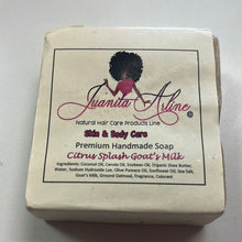 Load image into Gallery viewer, Hand Made Premium Soap Scent:  Goat’s Milk Soap Line 5oz. bar