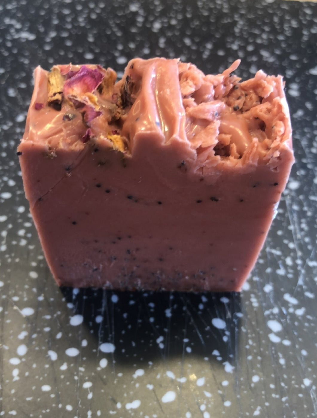 Hand Made Premium Soap Scent: Goat's Milk Poppy Seed Rose Powder Dragon's Blood 3.5oz