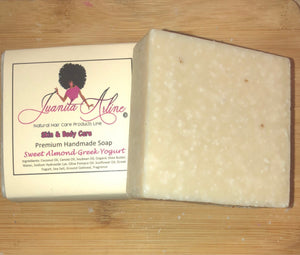 Hand Made Premium Soap Scent: Greek Yogurt Soap Line 5oz. bar