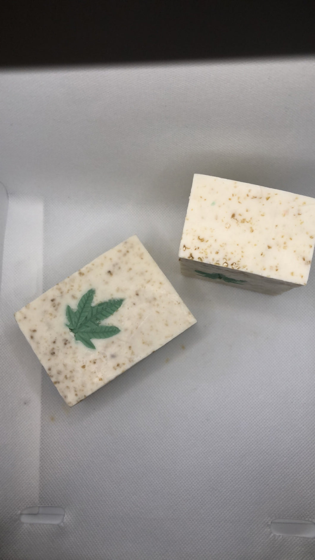 CBD HempSeed Oil, Oatmeal Oat Milk Shea Butter Exfoliating Soap Bar 4.2 oz or 8.7